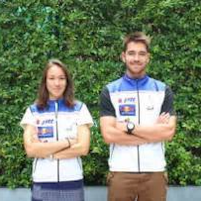 Thai cross country skiers