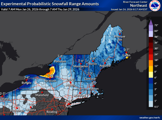 It was a big one: conditions and forecast for the week of Jan. 26 2026 ...